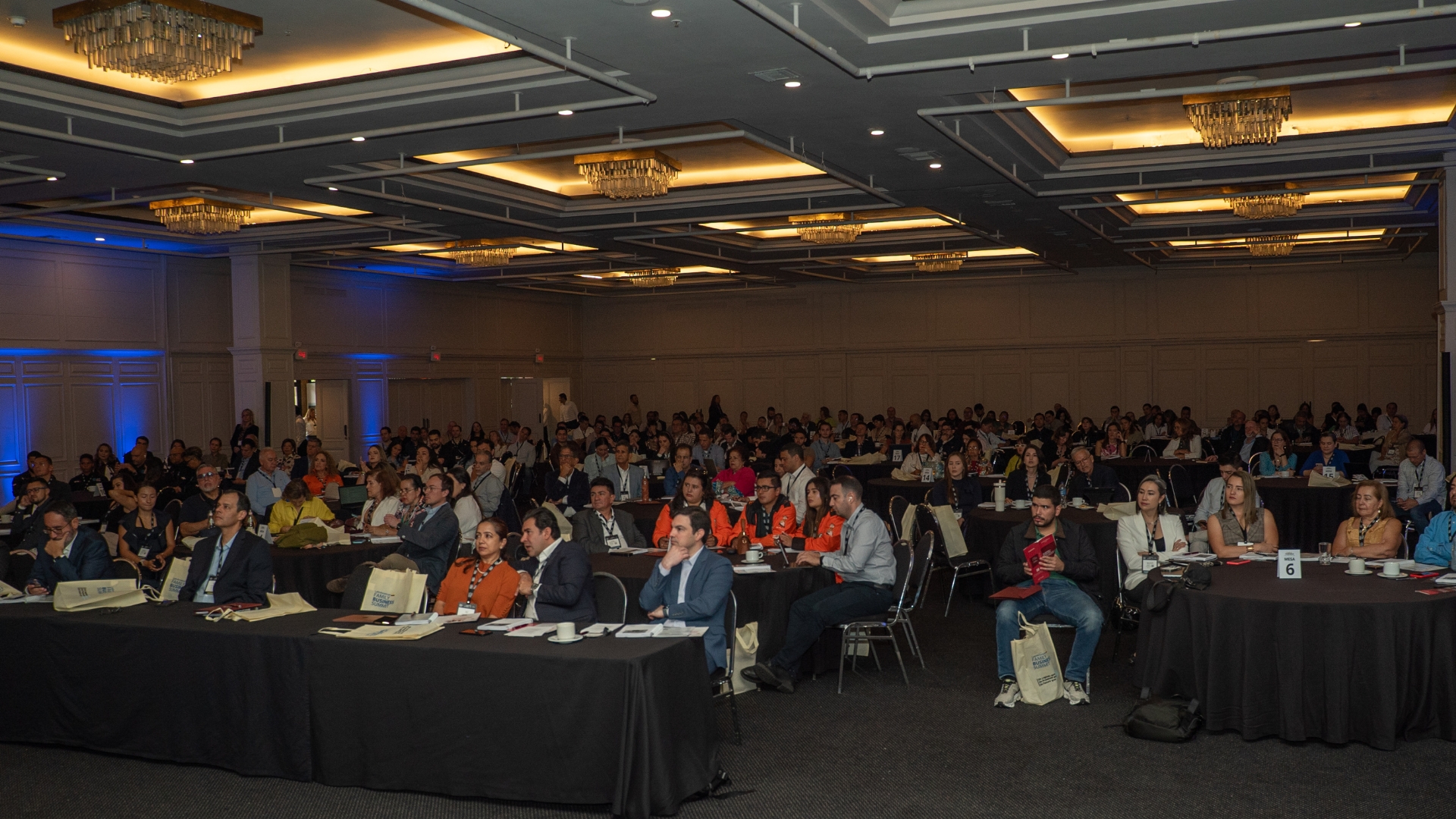 Audiencia de alta gerencia en el Family Business Summit